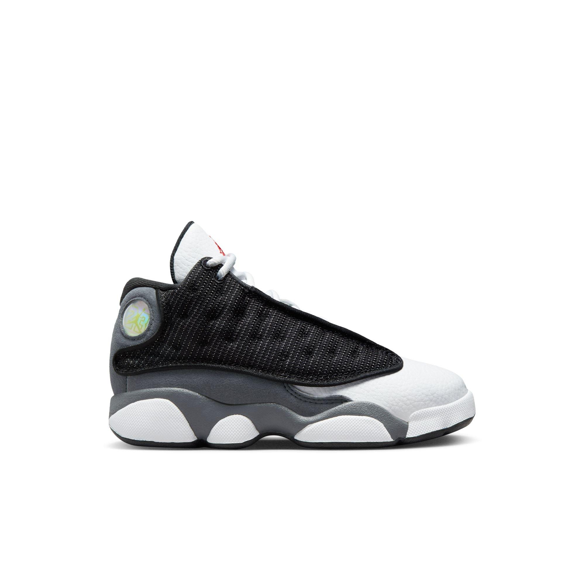 Jordan retro sales 13 black preschool